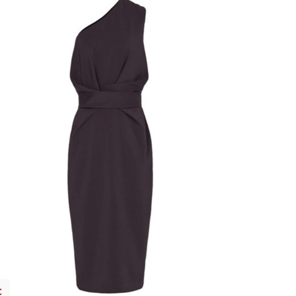NWT REISS | Laurent One Shoulder Dress - Picture 7 of 12